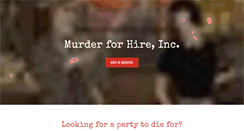 Desktop Screenshot of murderforhireinc.com